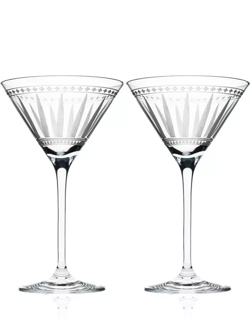 Marrakech Martini Glasses, Set of