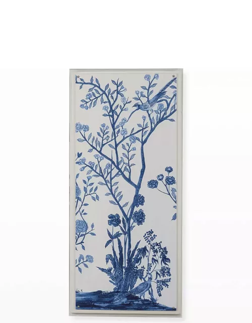 "Traditional Chinoiserie I" Wall Art - 48" x 22"