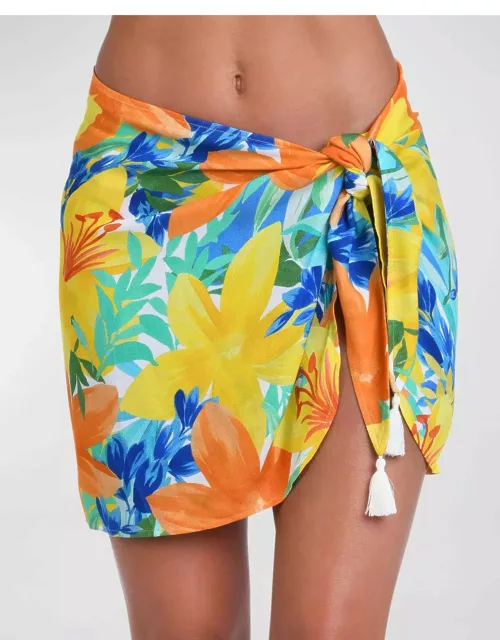 Summertime Vibes Short Pareo Coverup