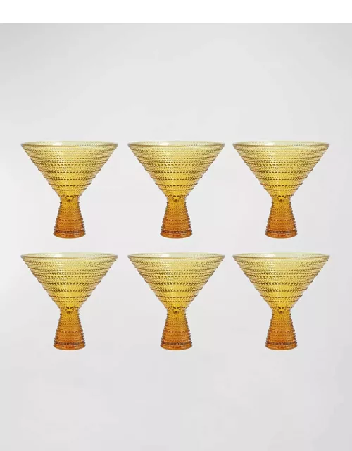 Jupiter Martini Glasses, Set of