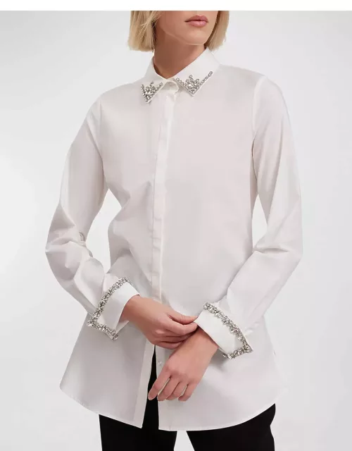 Philomne Crystal-Embellished Shirt
