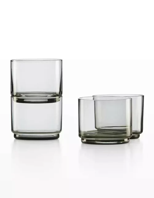 Tuscany Classics Stackable Short Glasses, Set of