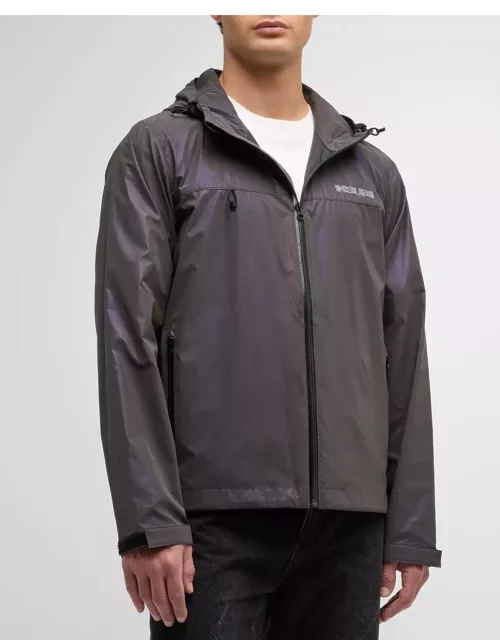 Men's Reflective Coated Water-Resistant Jacket