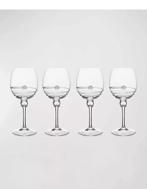 Amalia White Wine Glasses, Set of