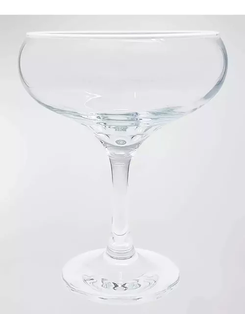 Fine Line Clear Coupe Glasses, Set of
