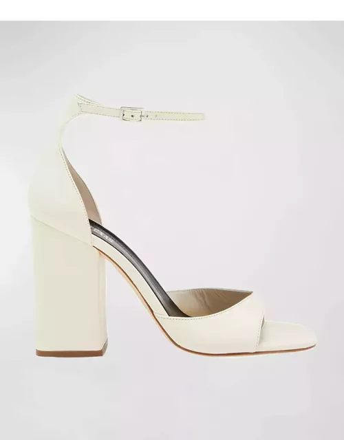 Fiona Leather Ankle-Strap Sandal