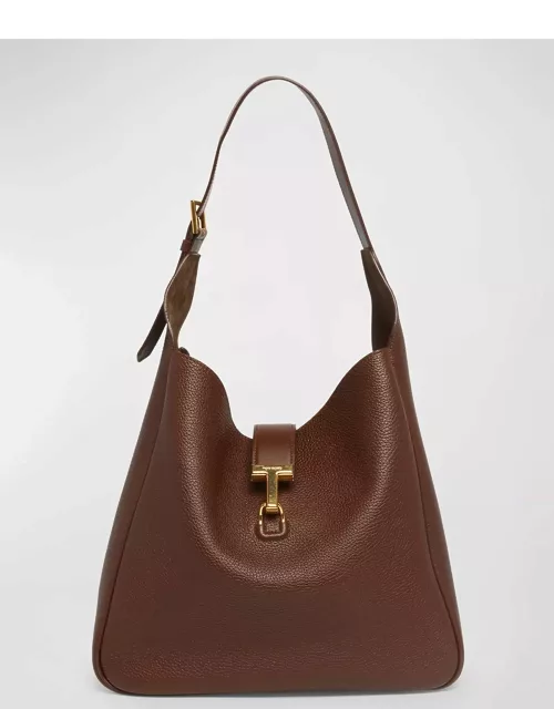 Monarch Medium Hobo Bag in Leather