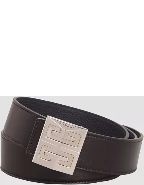 Men's 4G-Buckle Reversible Leather Belt