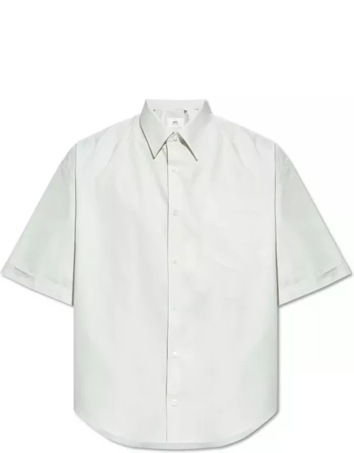 Ami Alexandre Mattiussi Cotton Shirt With Logo