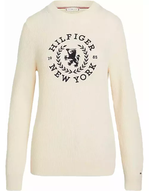 Tommy Hilfiger Regular Fit Pullover With Th Emble