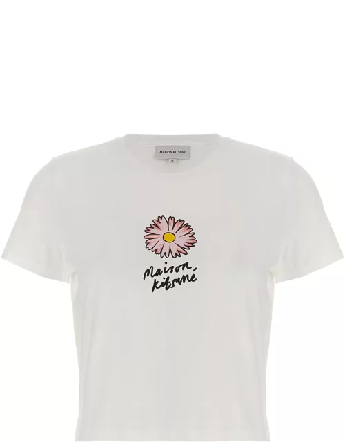 Maison Kitsuné floating Flower T-shirt