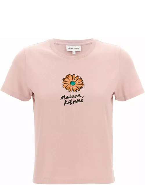 Maison Kitsuné floating Flower T-shirt