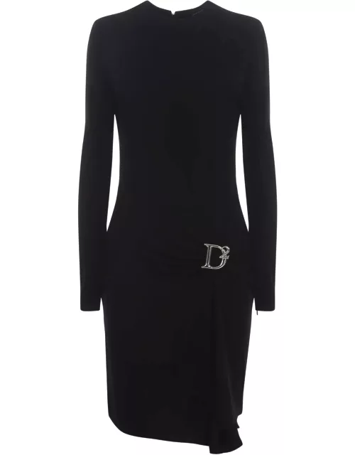 Dress Dsquared2 d2 Made Of Viscose