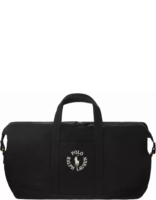 Polo Ralph Lauren Cotton Duffle Bag With Embroidered Logo