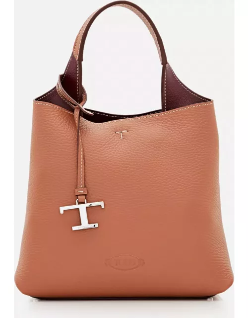 Tod's Mini Leather Shopping Bag