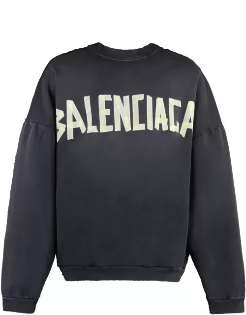 Balenciaga Cotton Crew-neck Sweatshirt