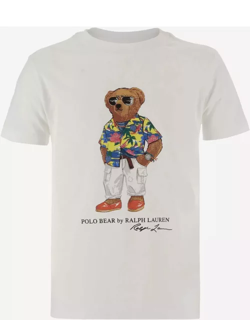 Polo Ralph Lauren Cotton Polo Bear T-shirt