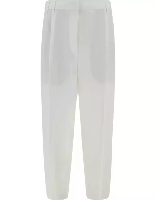 Brunello Cucinelli Linen Blend Trouser