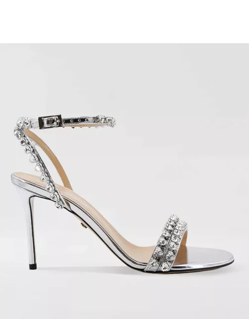 Heeled Sandals MACH & MACH Woman color Silver