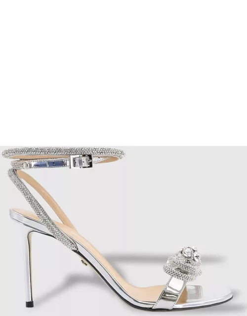 Heeled Sandals MACH & MACH Woman color Silver