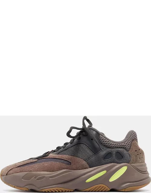 Yeezy x Adidas Multicolor Mesh and Suede Boost 700 Mauve Sneaker