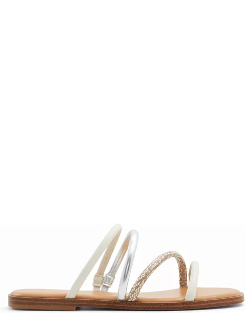 ALDO Stila - Women's Flat Sandals - White