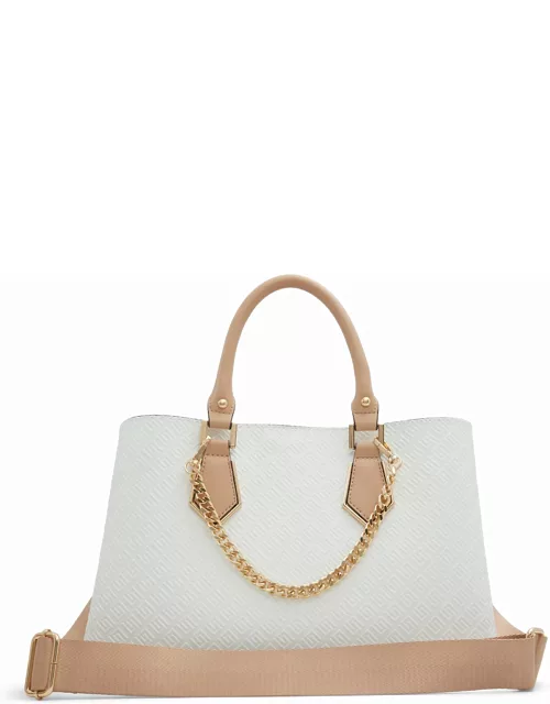 ALDO Baelix - Women's Tote Handbag - White