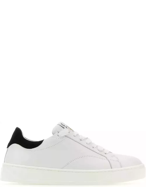 Lanvin White Leather Ddbo Sneaker