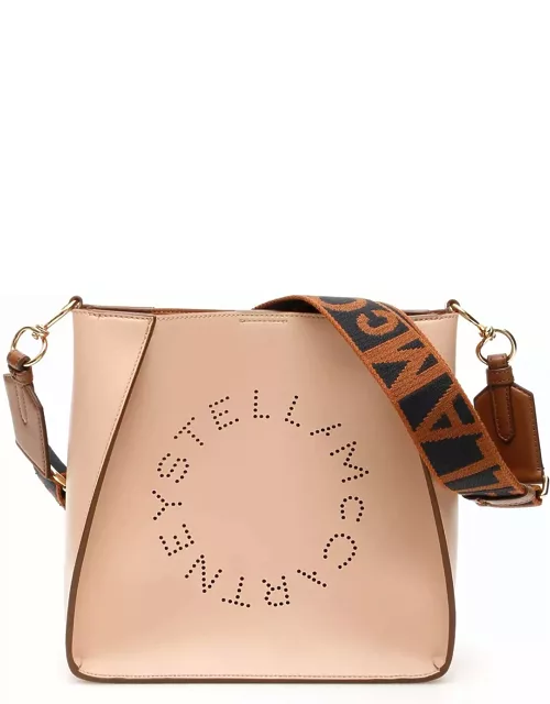 Stella McCartney Stella Perforated Logo Shoulder Bag
