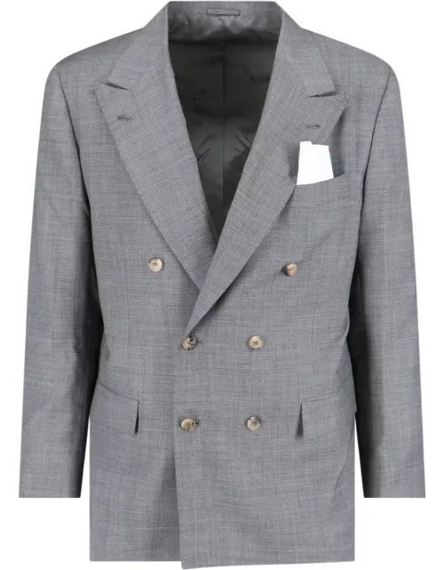 Kiton Double-Breasted Suit