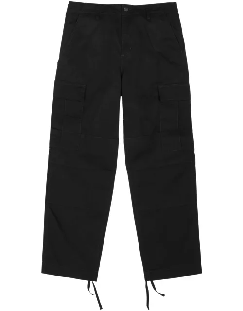 Carhartt Wip Cotton Cargo Trousers - Black - 28 (W28 / XS)