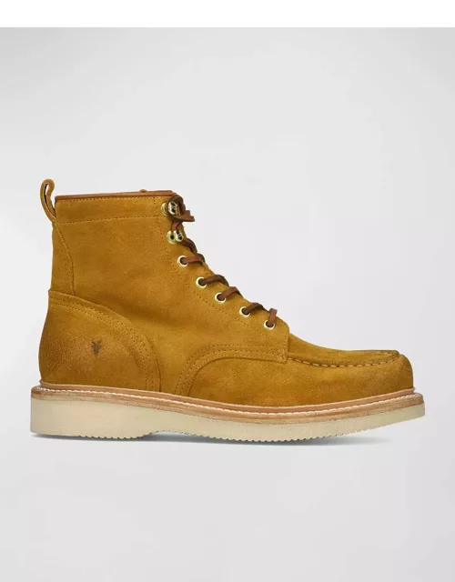 Men's Hudson Suede Lace-Up Work Boot