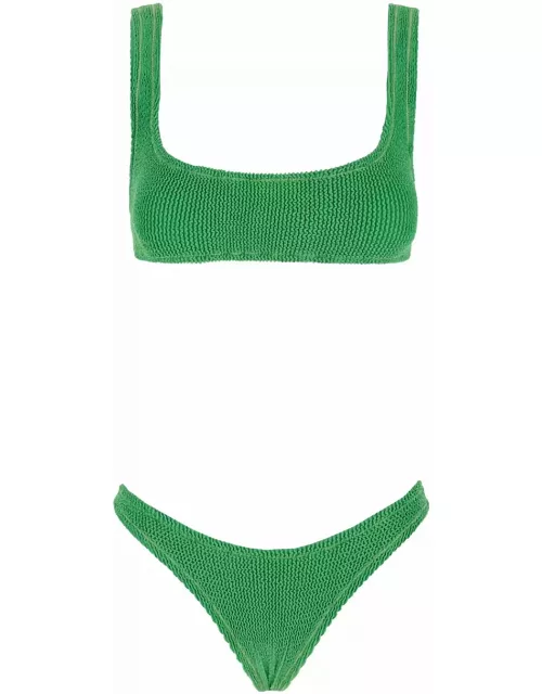 Reina Olga ginny Green Bikini In Techno Fabric Woman