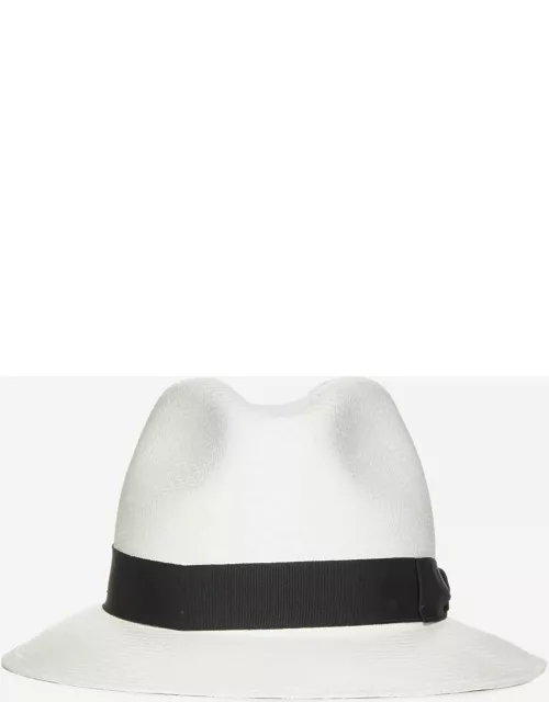 Borsalino Fine Mid Brim Panama Hat