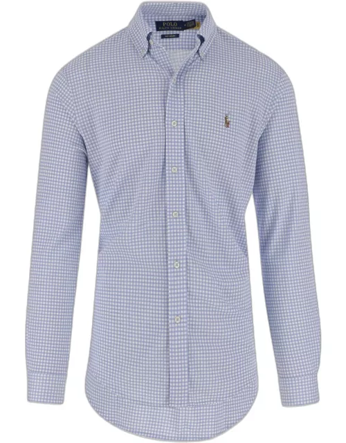 Ralph Lauren Cotton Shirt With Vichy Pattern