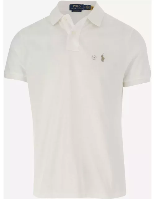 Ralph Lauren Cotton Polo Shirt With Logo