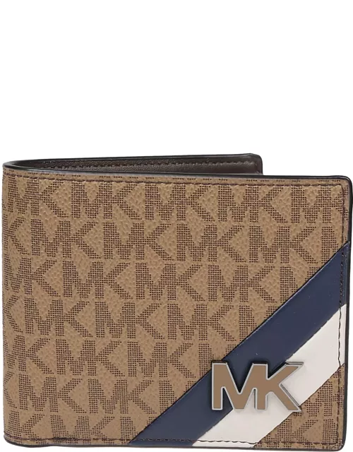 Michael Kors Bifold Wallet With Logo Print