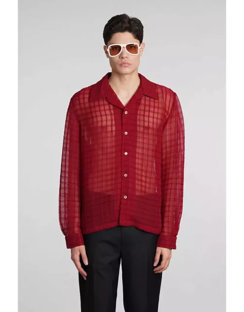 Séfr Shirt In Red Polyester