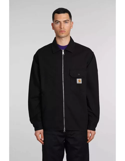 Carhartt Casual Jacket In Black Cotton