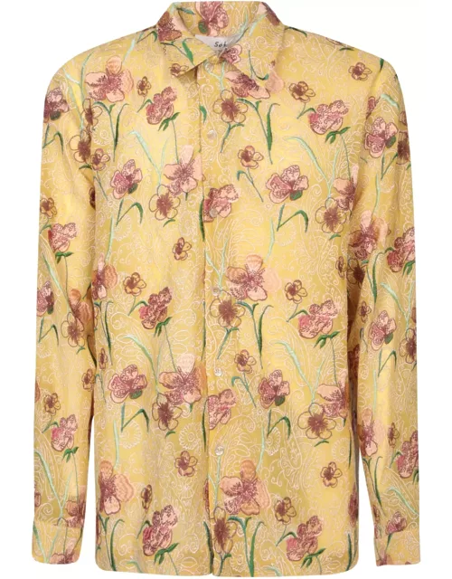 Séfr Sefr Ripley Hibiscus Yellow Shirt
