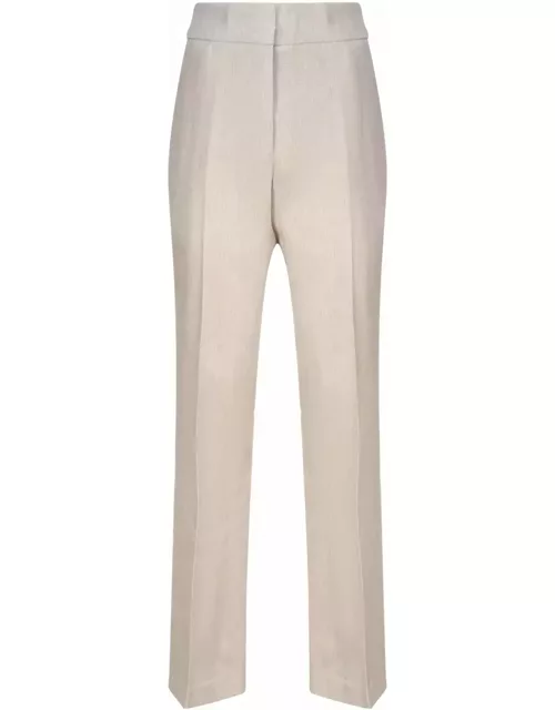 Genny Linen Blend Tailored Pant