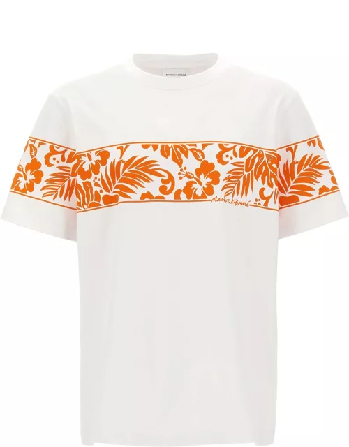 Maison Kitsuné tropical Band T-shirt