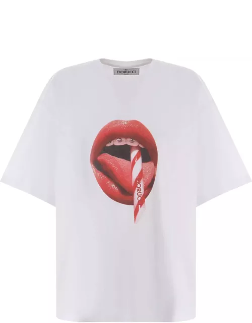 T-shirt Fiorucci mouth Made Of Cotton