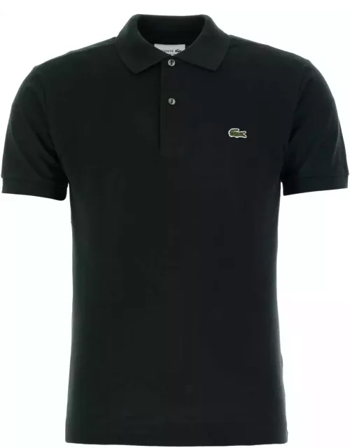 Lacoste Black Piquet Polo Shirt