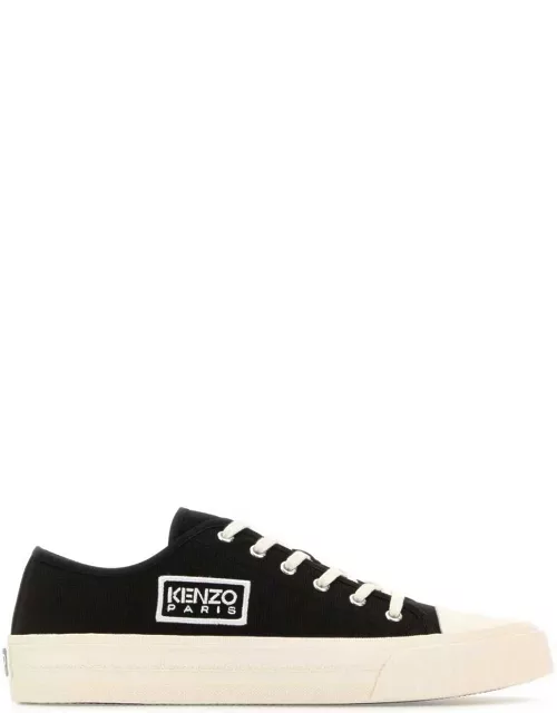 Kenzo Logo Embroidered Low-top Sneaker