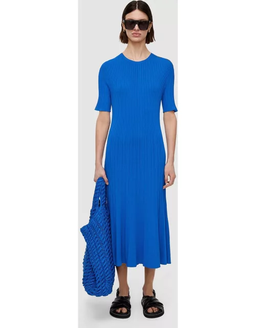 Viscose Ribbed Knitted Dres
