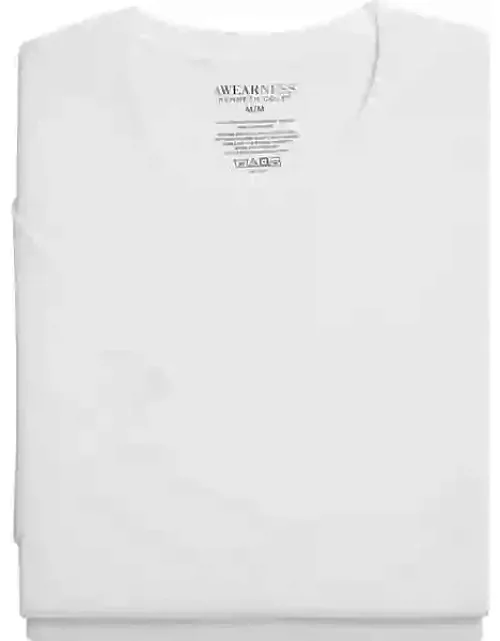 Awearness Kenneth Cole Men's Crewneck Tee, 2-Pack White