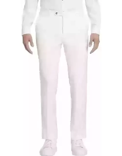 Paisley & Gray Men's Slim Fit Suit Separates Pants White