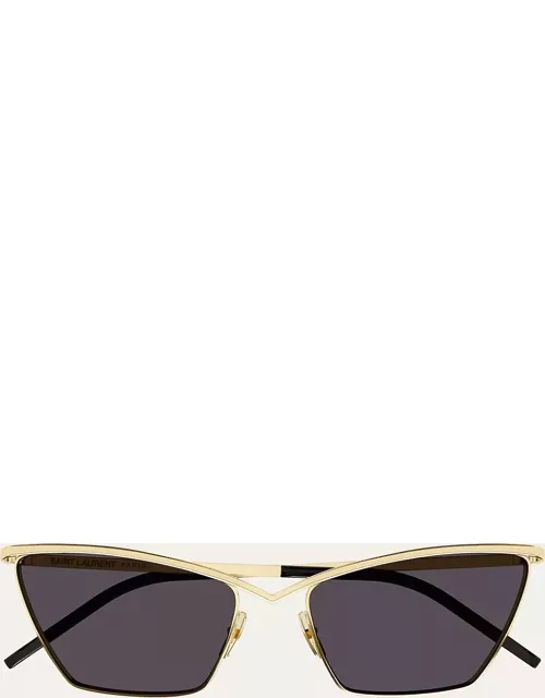 Metal Cat-Eye Sunglasse