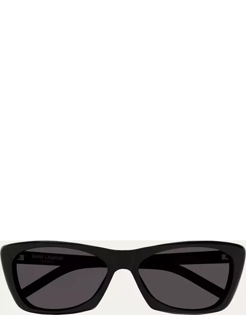 Sleek Acetate Cat-Eye Sunglasse